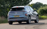 hyunda kona electric review 2023 023 cornering rear