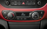 Hyundai i10 climate controls