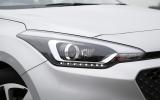Hyundai i20 headlights