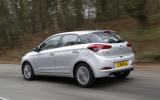 Hyundai i20 rear quarter