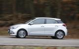 Hyundai i20 side profile