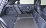 Hyundai i30 folded seats