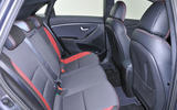 Hyundai i30 Turbo rear seats