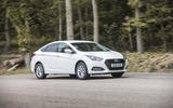 Hyundai i40 side profile