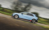 Hyundai Ioniq 5N Road Test 02 side panning Hyundai Ioniq 5N Road Test 02 side panning