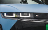 Hyundai Ioniq 5N Road Test 04 headlights Hyundai Ioniq 5N Road Test 04 headlights