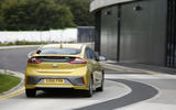 Hyundai Ioniq rear cornering