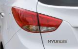 Hyundai ix35 rear lights
