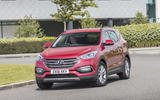 Hyundai Santa Fé cornering