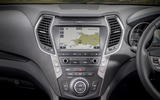 Hyundai Santa Fé infotainment system