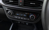 Hyundai i10 review air temperature controls Hyundai i10 review air temperature controls