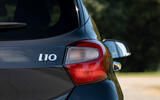 Hyundai i10 review rear badge Hyundai i10 review rear badge