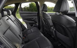 Hyundai Tucson review   rear seats