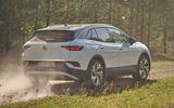 2021 Volkswagen ID 4 prototype drive - offroad rear