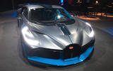 The Bugatti Divo is being shown in Paris
