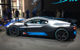 The Bugatti Divo is being shown in Paris