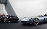 Ferrari showcases Monza SP1 and SP2 speedsters in Paris