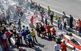 01 historic f1 pits