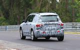 Mercedes GLB Nurburgring spies rear