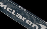 The badge of the McLaren Speedtail