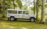 Defender hearse conversion - driving