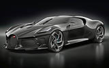 Bugatti La Voiture Noire official press photos - nose