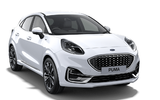 Ford Puma ST-Line X Vignale white front