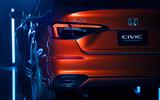 2022 Honda Civic prototype rear close
