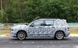 Mercedes GLB Nurburgring spies side