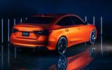 2022 Honda Civic prototype rear