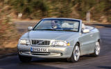 05 volvo c70 front end cornering