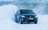 Volkswagen T-Roc R on snow