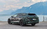06 Skoda Superb estate prototype FD 2023 rear static 06 Skoda Superb estate prototype FD 2023 rear static