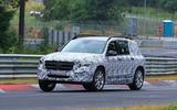 Mercedes GLB Nurburgring spies side front