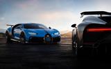 Bugatti Chiron Pur Sport front plus rear