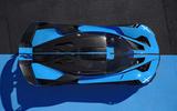 Bugatti Bolide from above