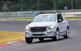 Mercedes GLB Nurburgring spies front