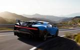 Bugatti Chiron Pur Sport rear moving