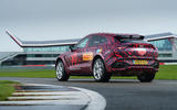 2020 Aston Martin DBX camouflaged prototype ride - static rear