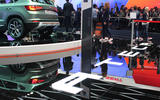 SEAT's Paris Motor Show stand, with the Ateca X-PERIENCE on display