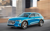 Audi E-tron 2019 official reveal action front