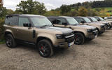Land Rovers