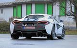 McLaren Sports Series Hybrid prototype rear driving