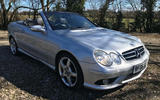 Mercedes-Benz CLK 500 - static front Mercedes-Benz CLK 500 - static front