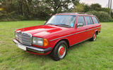 Mercedes-Benz W123 - static front Mercedes-Benz W123 - static front