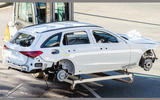 Mercedes C-Class bodyshell Mercedes C-Class bodyshell