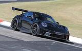 Porsche 911 GT3 RS 2022 front quarter tracking