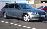 Skoda Superb Estate - static front Skoda Superb Estate - static front