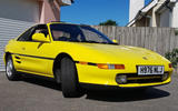 Toyota MR2 Turbo GT T Bar - front Toyota MR2 Turbo GT T Bar - front