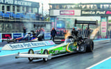 Anita Makela at Santa Pod